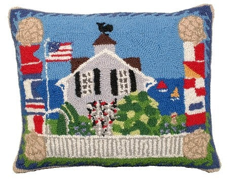 Beach House Decorative Pillow