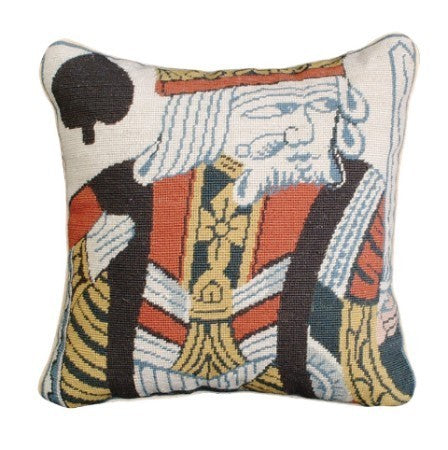 King of Spades Decorative Pillow