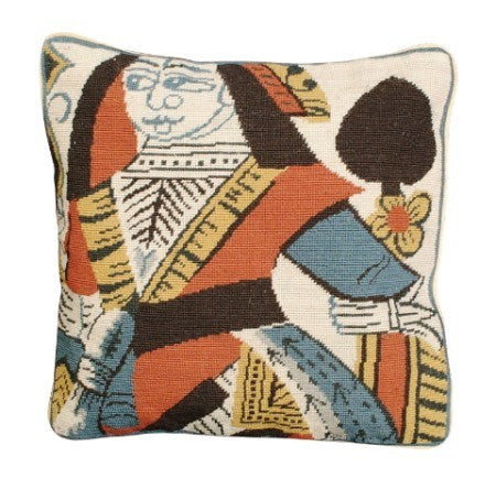 Queen of Spades Decorative Pillow