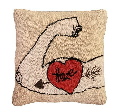 Tattoo Love Decorative Pillow