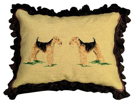 Airedale Decorative Pillow