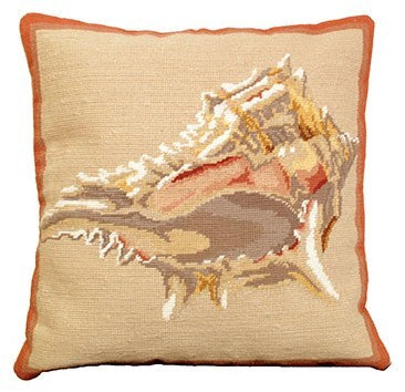 Murex Shell Decorative Pillow