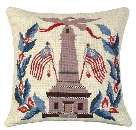 Monument Flags Decorative Pillow