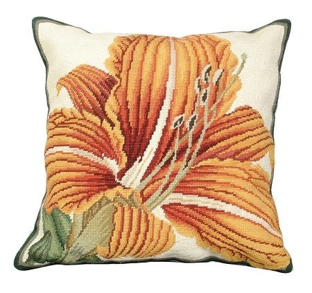 Day Lily Decorative Pillow