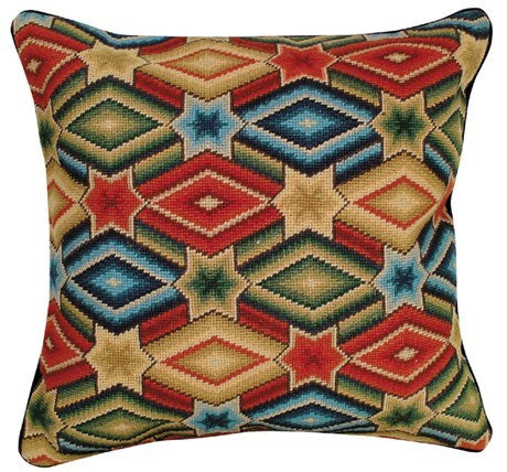 Star Diamond Decorative Pillow