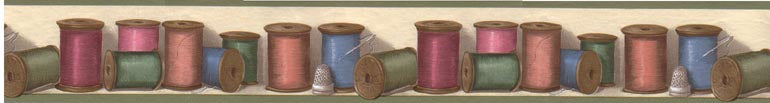 Spool Thread 10035502 Wallpaper Border