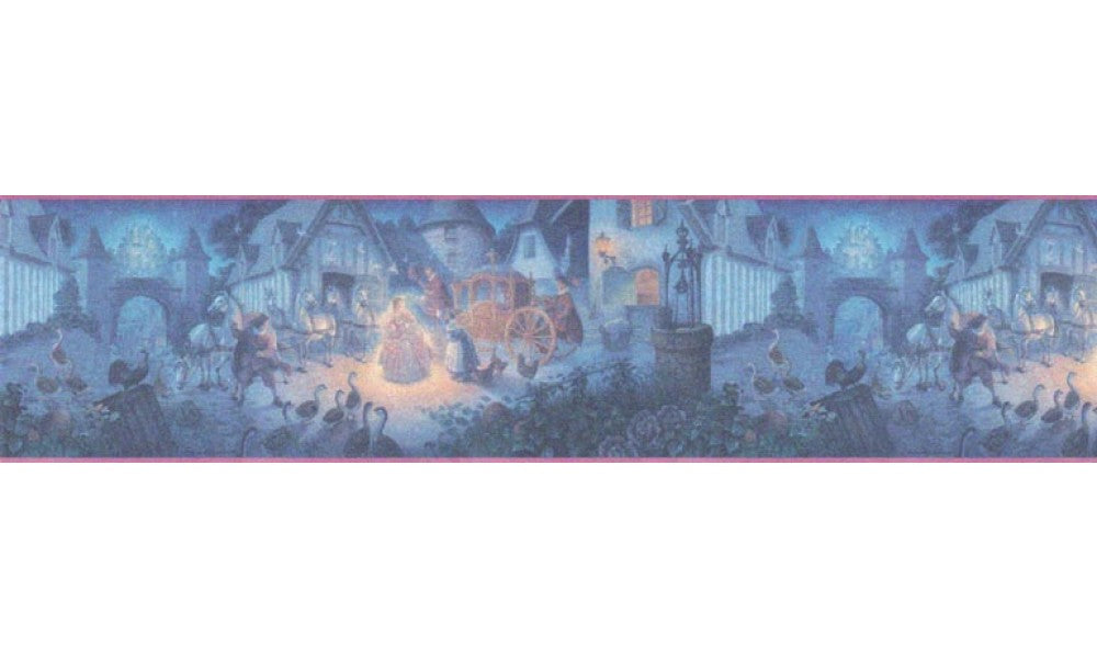 Cinderella b103401 Wallpaper Border