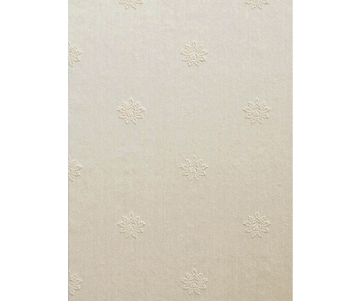 Embossed Floral Prints Beige 266576 Wallpaper