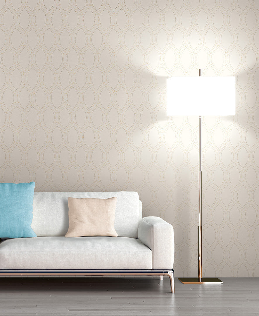 Beige Metallic Spot 3 305991 Wallpaper