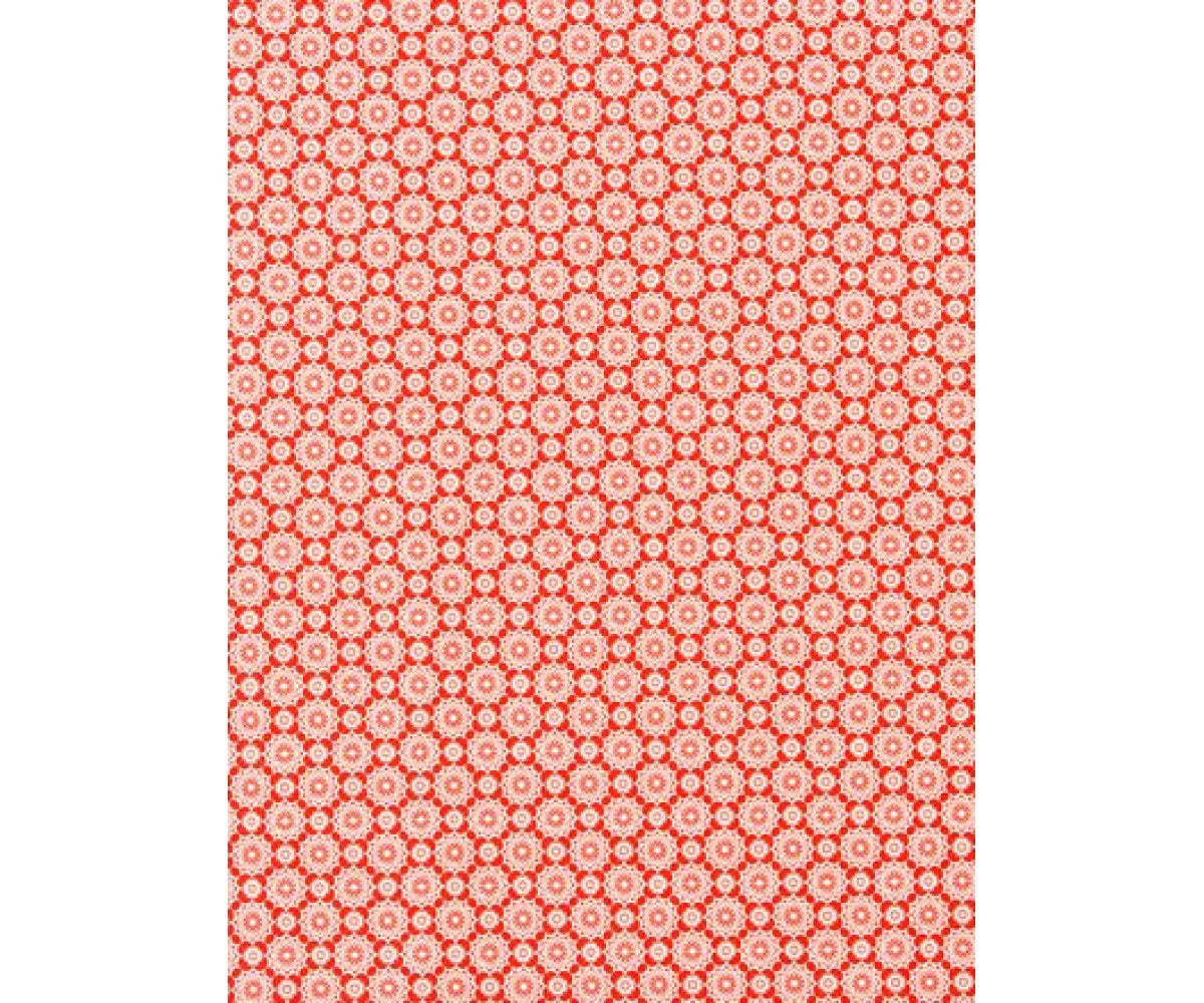 Red Floral Gentle Wallpaper