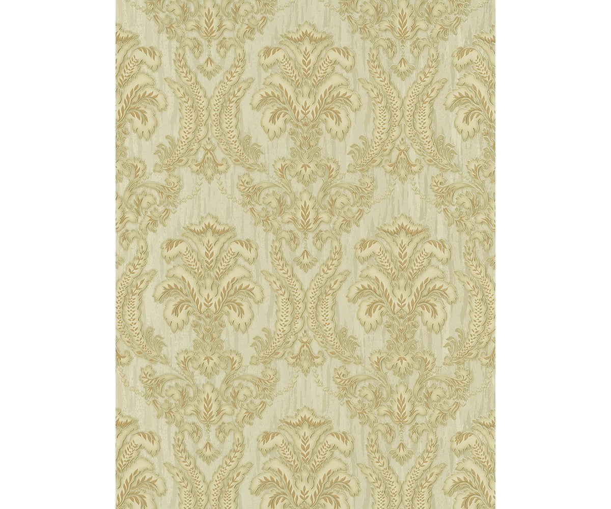 Ornamental Damask Gold 5780-30 Wallpaper