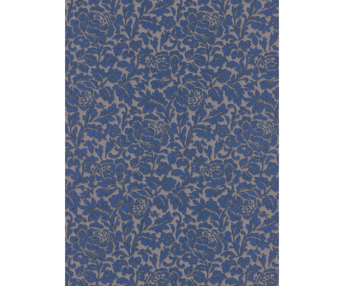 Classic Rose Floral Trail Blue 5784-44 Wallpaper