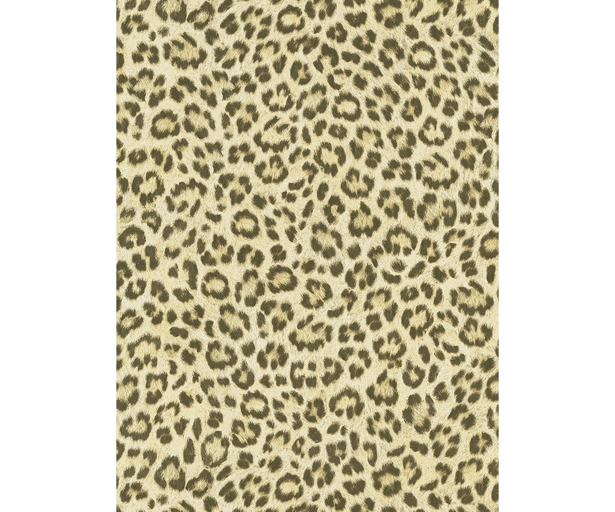 Leopard Skin Pattern Brown 5901-27 Wallpaper