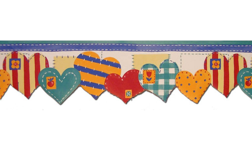 Hearts B73534 Wallpaper Border