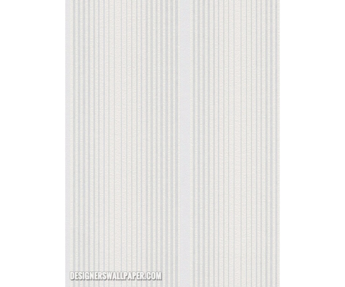 Graphic Stripes White Metallic 944214 Wallpaper