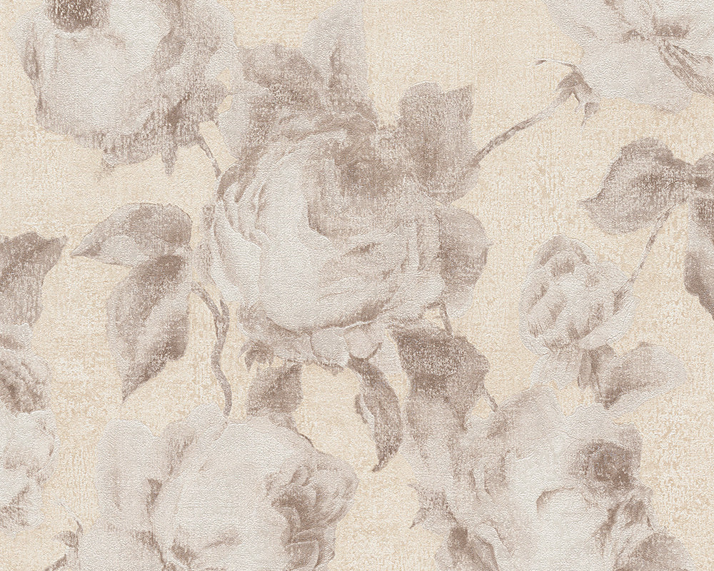 Beige Cream Bohemian Burlesque 960504 Wallpaper