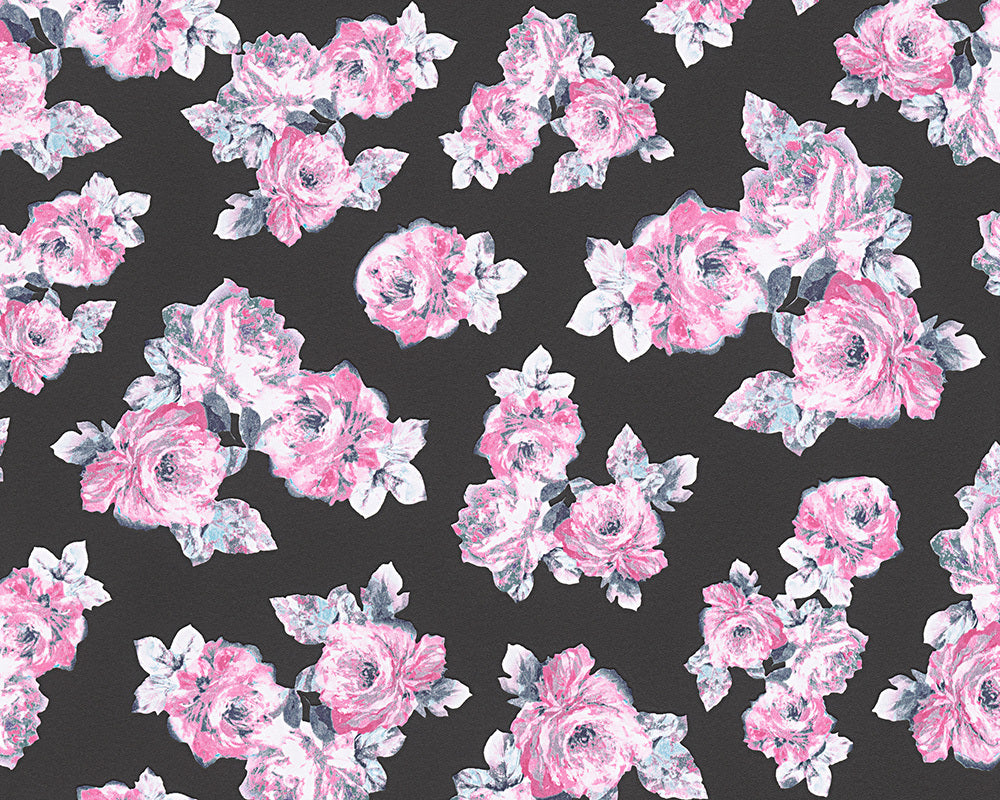 Pink Black METROPOLIS 2 961332 Wallpaper