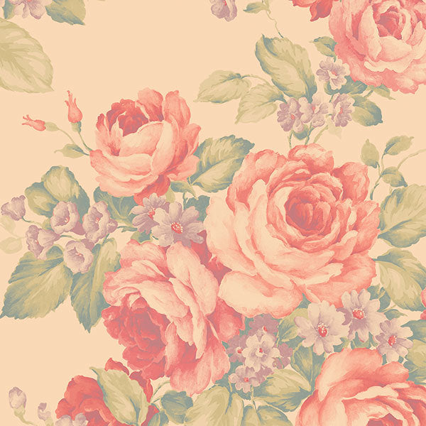 Red Brown Rose Bouquet AB27613 Wallpaper