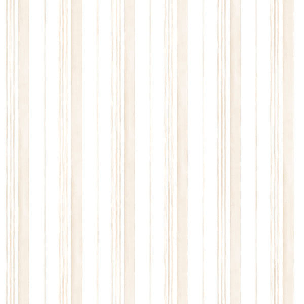 Brown White Multi Stripe AB27635 Wallpaper