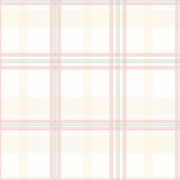 Pink Plaid AB42404 Wallpaper