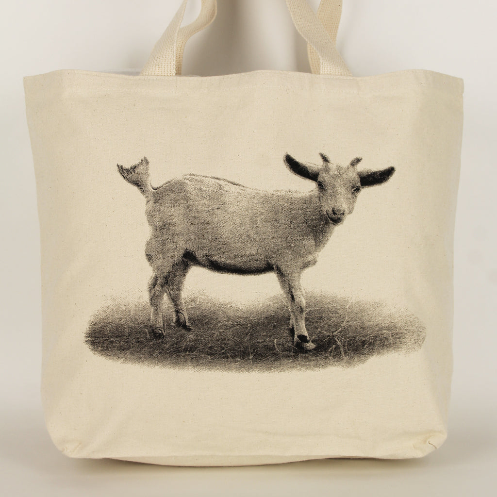Bob, The Sassy Goat Tote Bag by Martha Sherman - Pixels
