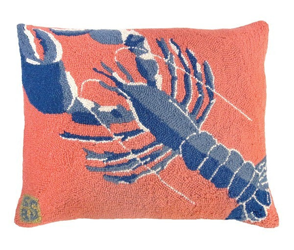 Rock Lobster 16x20 Hooked Pillow