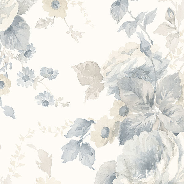 Blue Floral Bouquet RG35727 Wallpaper