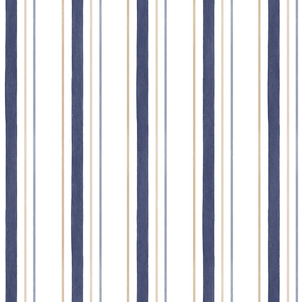 Navy Alex Pinstripe SH34504 Wallpaper