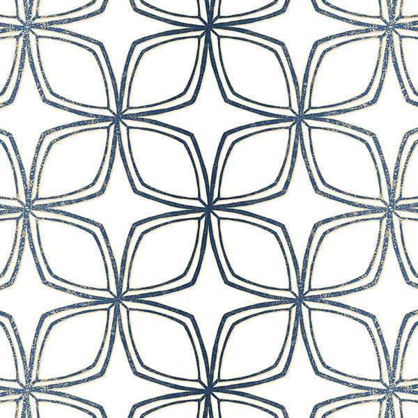 Blue Contemporary Geometric SH34551 Wallpaper