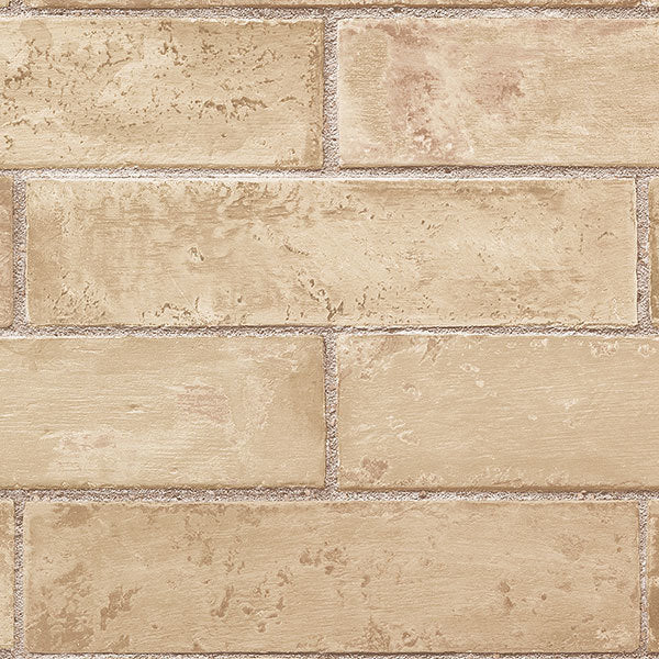 Tan Brick Pattern TE29327 Wallpaper