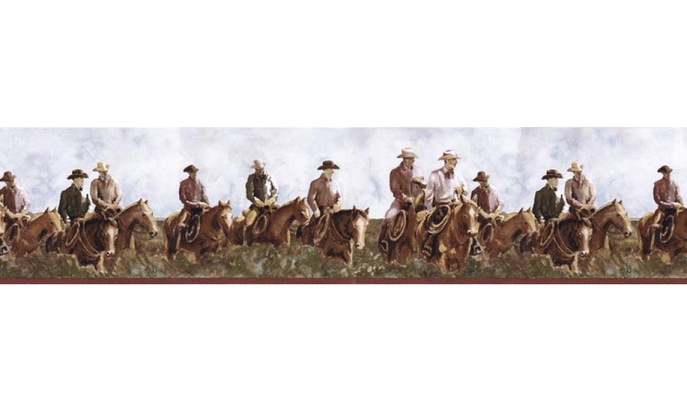 cowboy wallpaper border