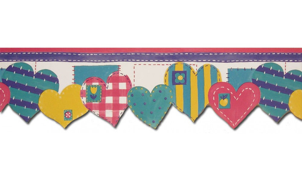 Hearts B73535 Wallpaper Border