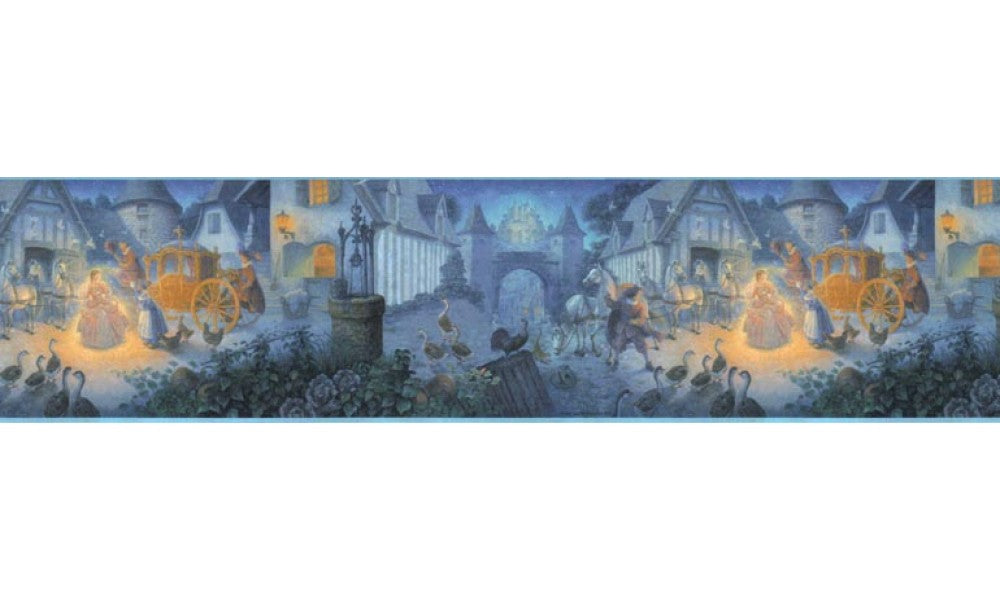 Cinderella b103402 Wallpaper Border