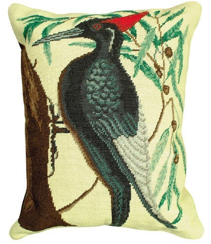 Orvieto 16 x 28 Needlepoint Pillow - Gifted Parrot