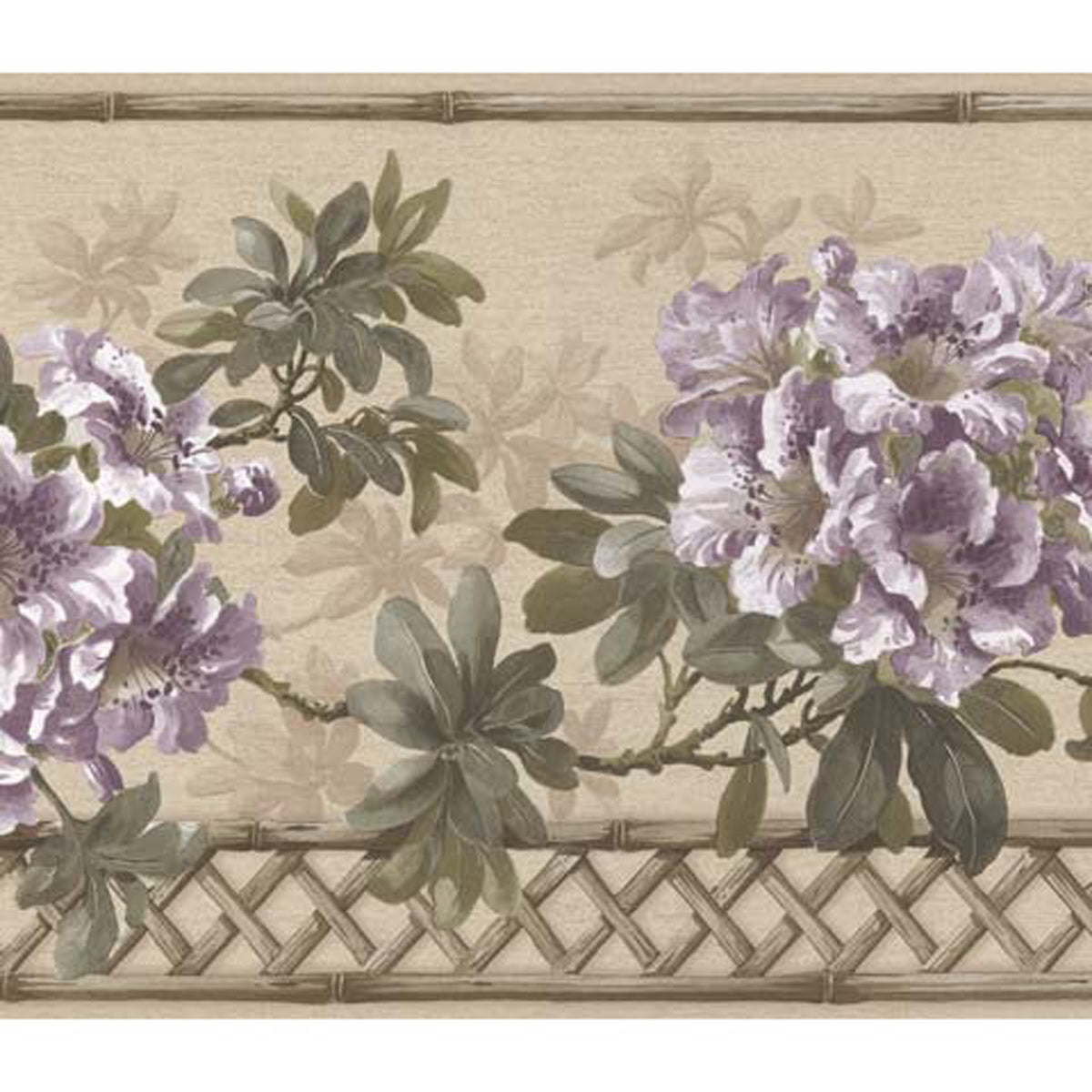 Floral  83B57402 Wallpaper Border