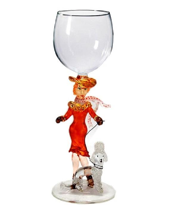 Poodle Wine Glasses (set of 4)