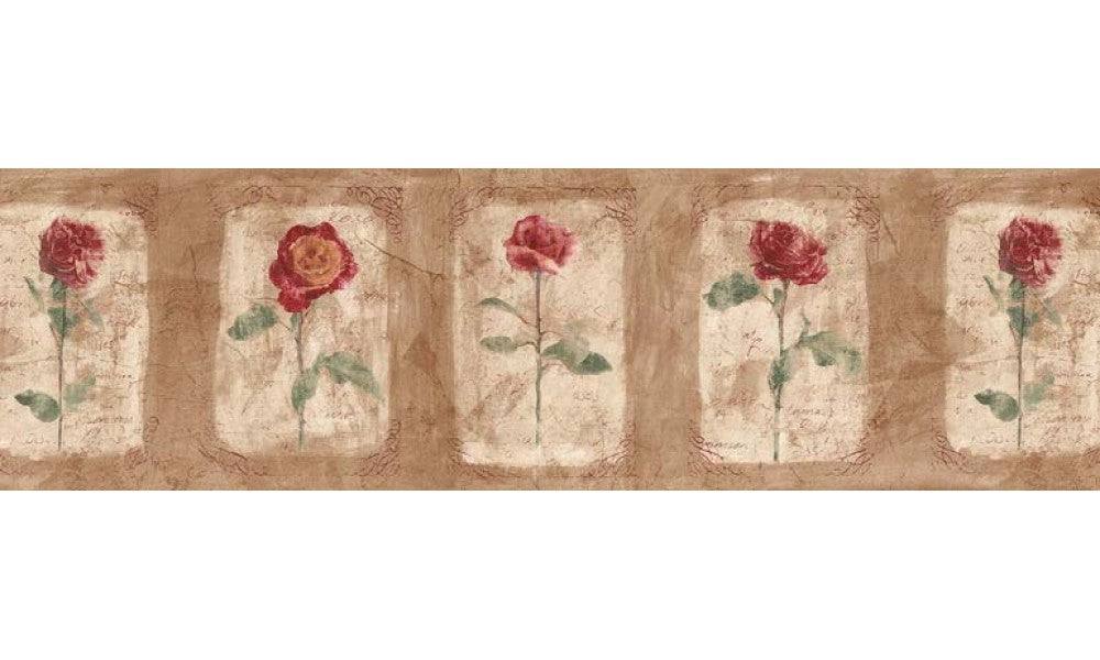 Floral ED76255 Wallpaper Border