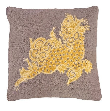 Dragon Sepia Decorative Pillow