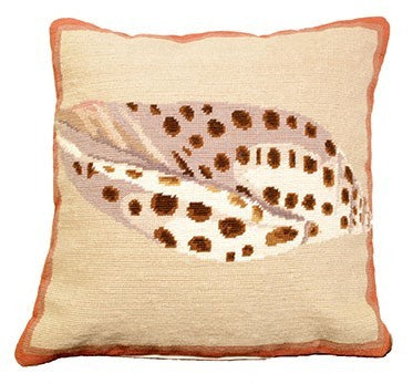 Volute Shell Decorative Pillow