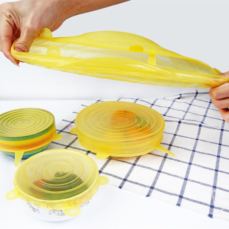 Stretch-Fit Silicone Lid Set - Shop